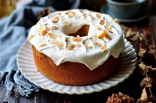 Brown Sugar Sweet Potato Chiffon Cake