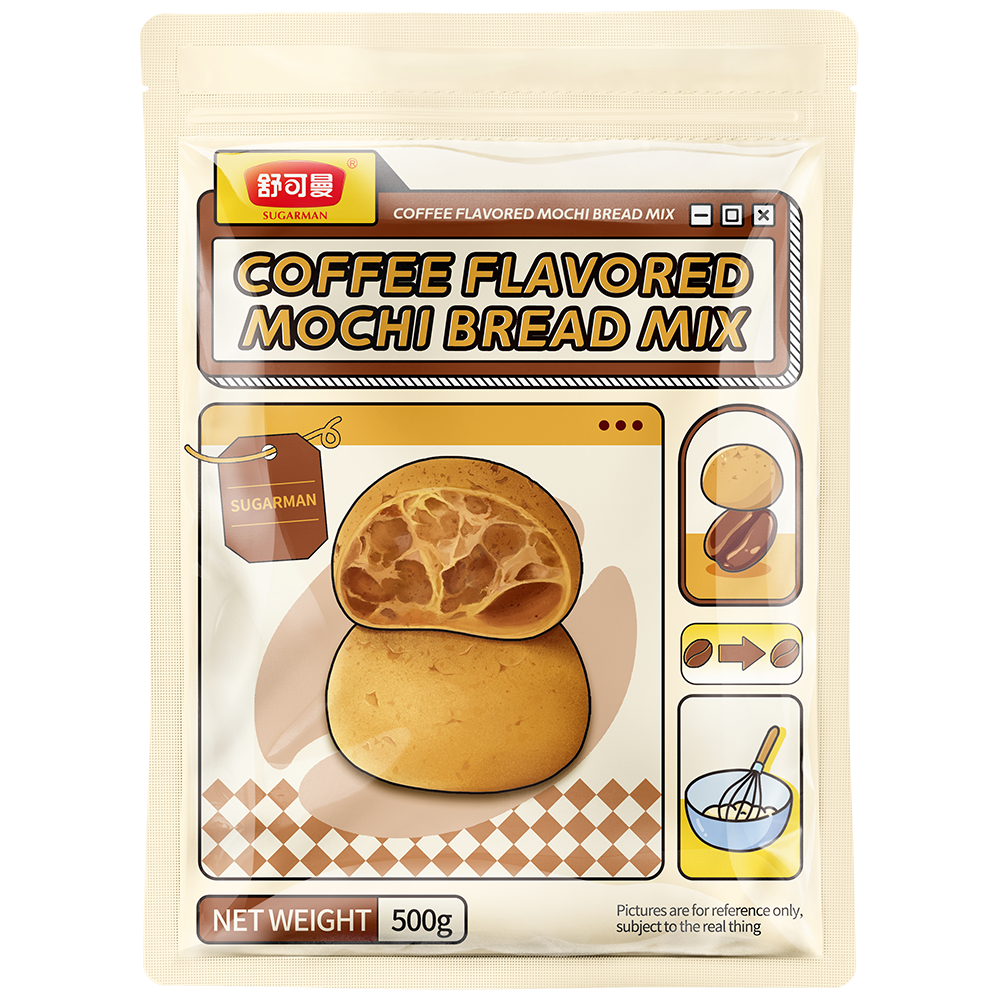 Coffee Flavored Mochi Bread Mix