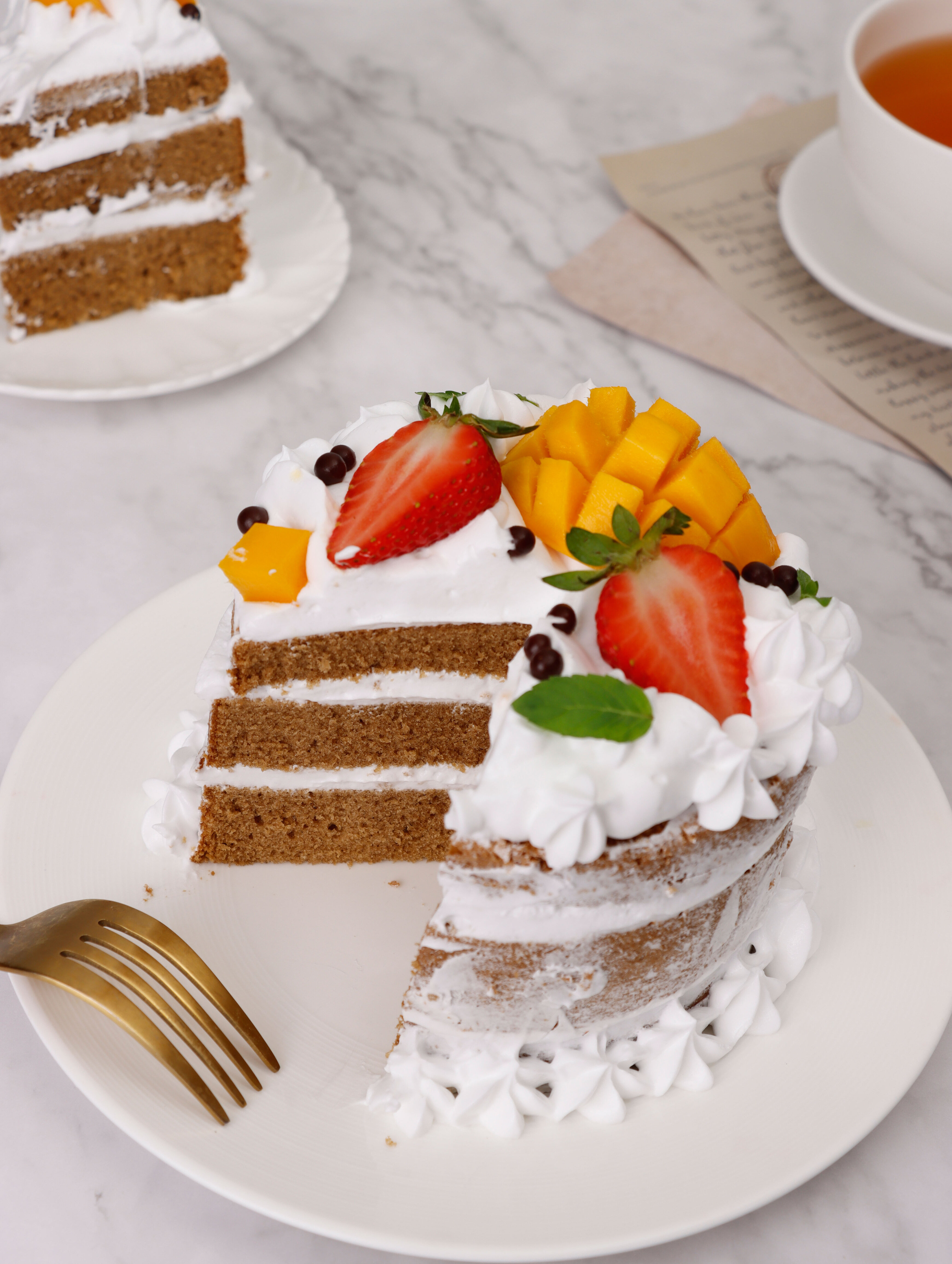 Ceylon Tea Flavored Sponge Cake Mix