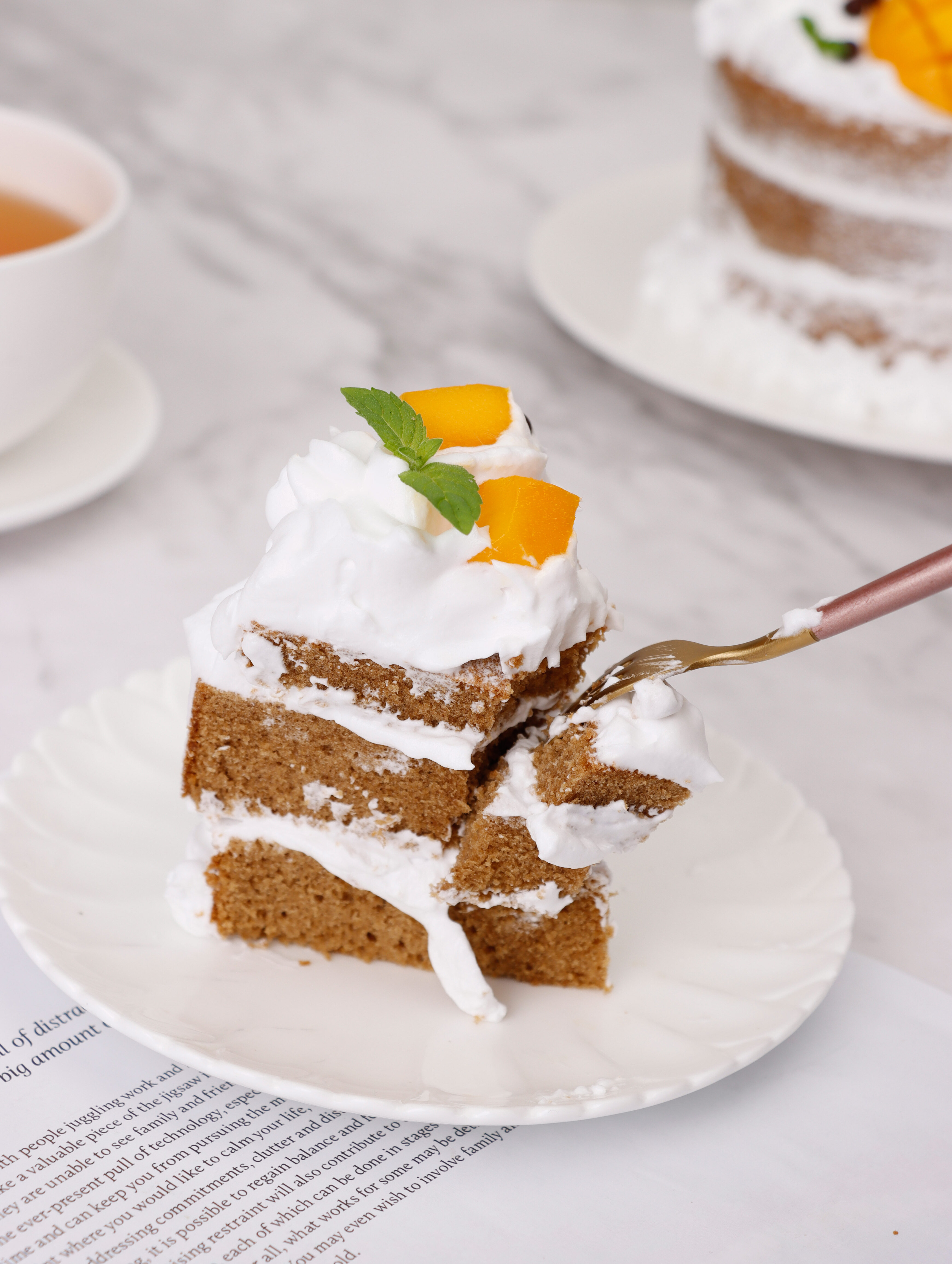 Ceylon Tea Flavored Sponge Cake Mix