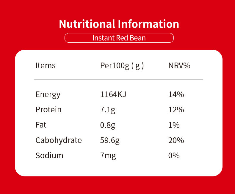 Instant Red Bean