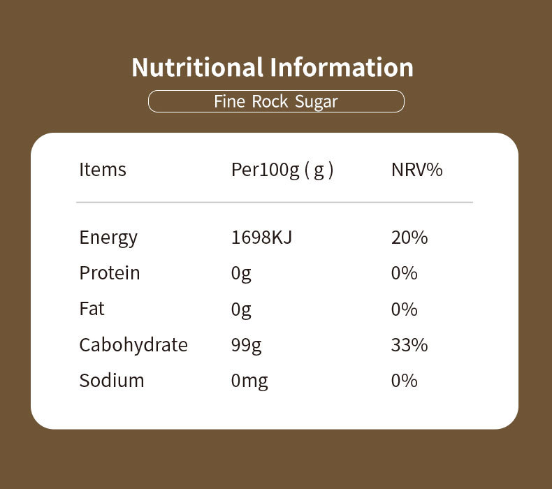 Fine Rock Sugar