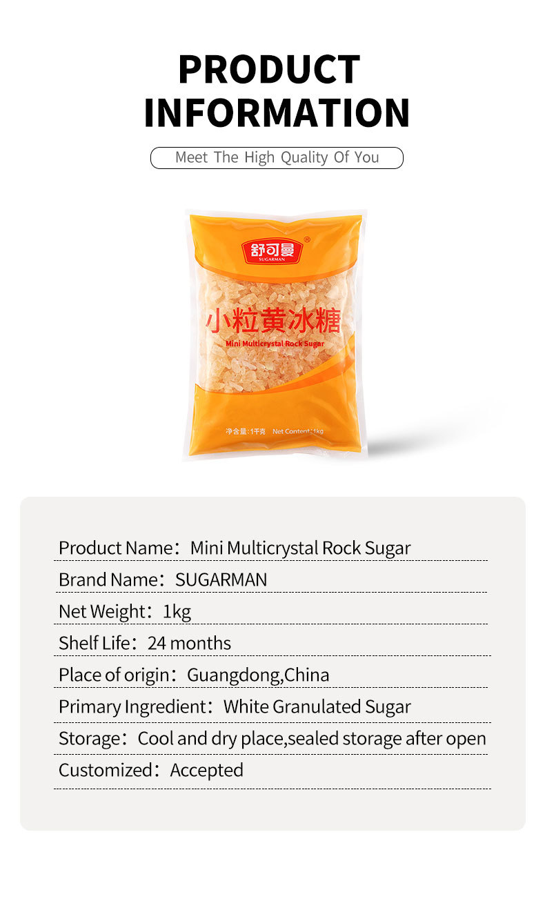 Mini Multicrystal Rock Sugar