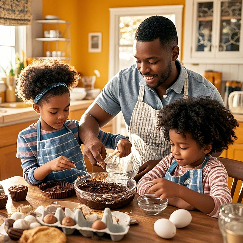 SUGARMAN Cocoa Lava Cake Mix,Chocolate cake mix powder,Cup cake mix,Baking ingredients, 400g