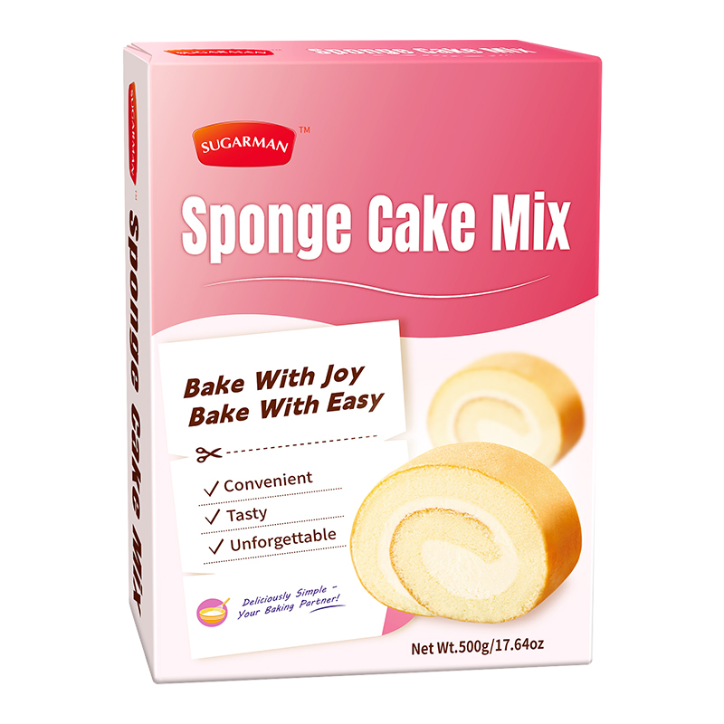 SUGARMAN Classic Sponge Cake Mix,Cake mix powder,Baking premix powder,Baking ingredients,500g