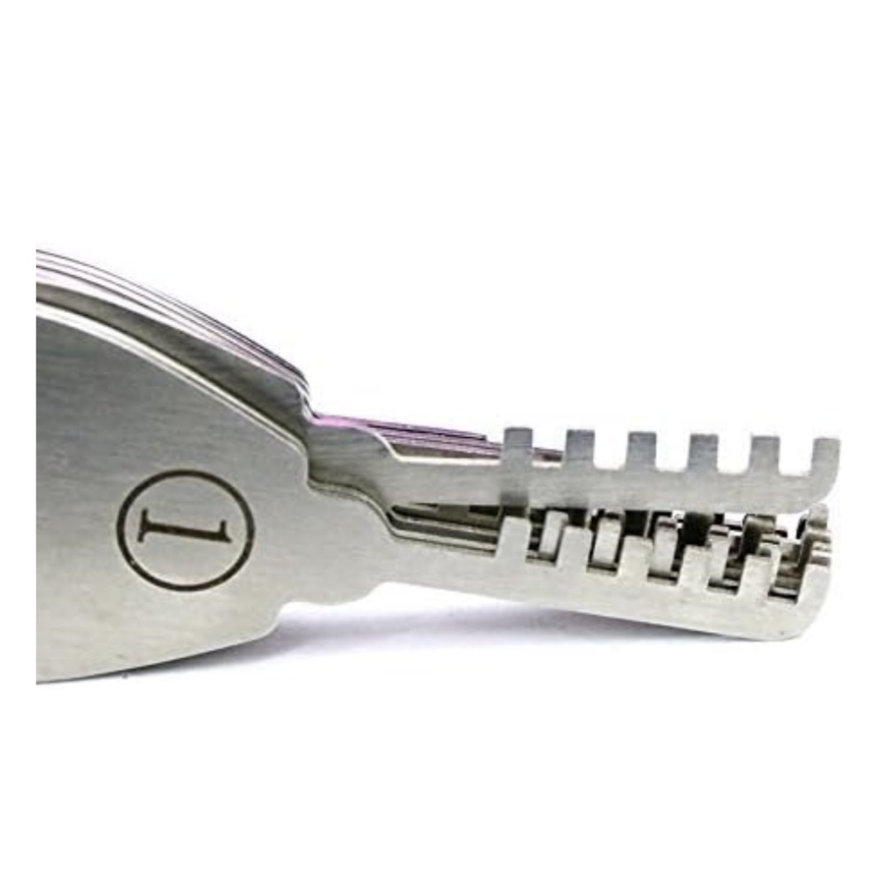 9 Pcs Lockpicking Tool Set Locksmith Opening Tool