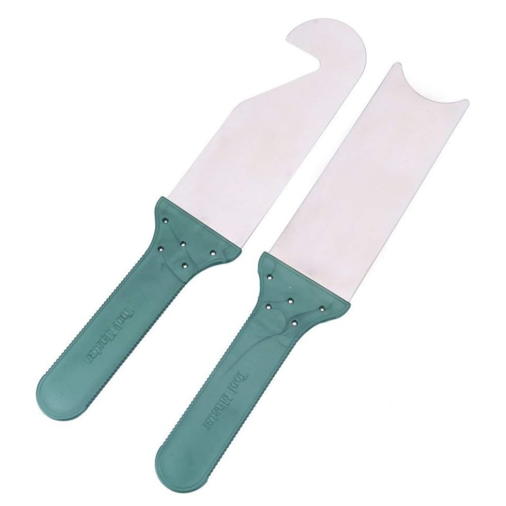 Klom 2pcs Slip Door Lock Tools Lock Pick Bypass Sheets
