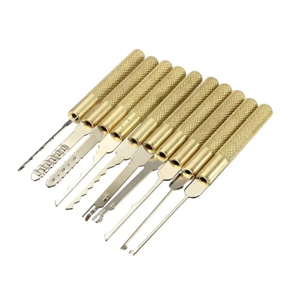 18Pcs Dimple Lock Pick Tools Combination Door Openner Locksmith Tool