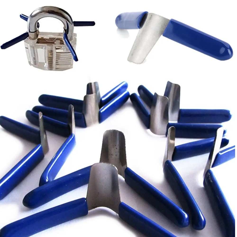 10Pcs Padlock Shim Picks Set Lock Pick Lockpicking Opener Accessories Tool Easy