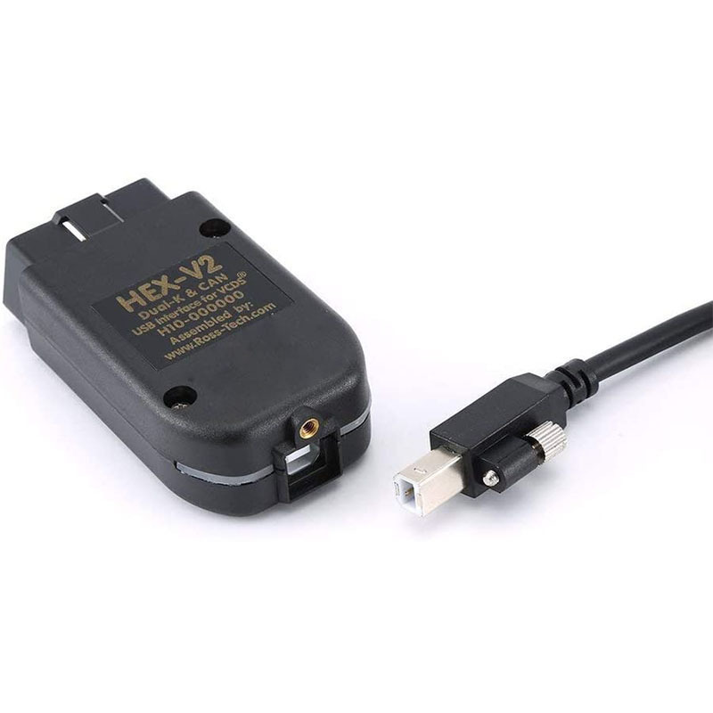 VCDS HEX V2 V24.05 VAG COM Intelligent Dual-K CAN USB Interface for VW AUDI Skoda
