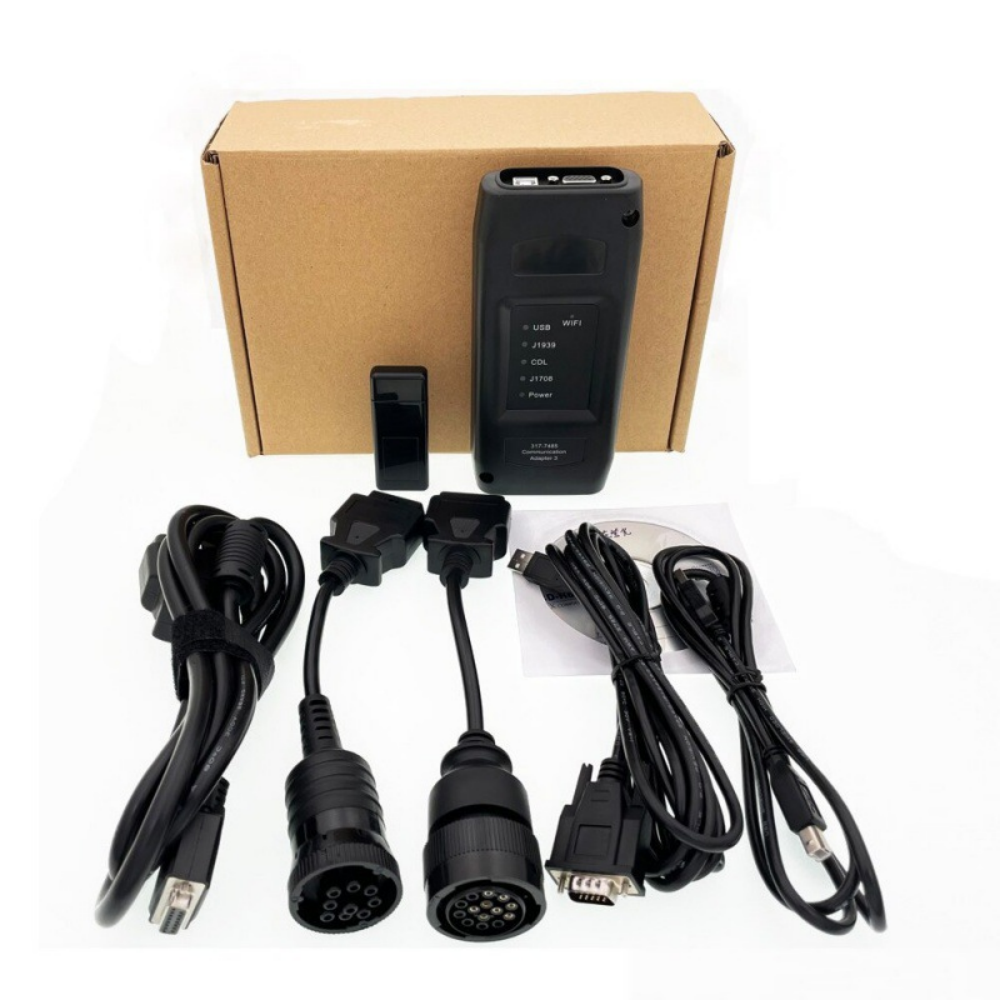CAT ET3 Adapter Truck Diagnostic Tool With WIFI CAT Caterpillar ET 2024A 2019A Diagnostic Adapter III-6