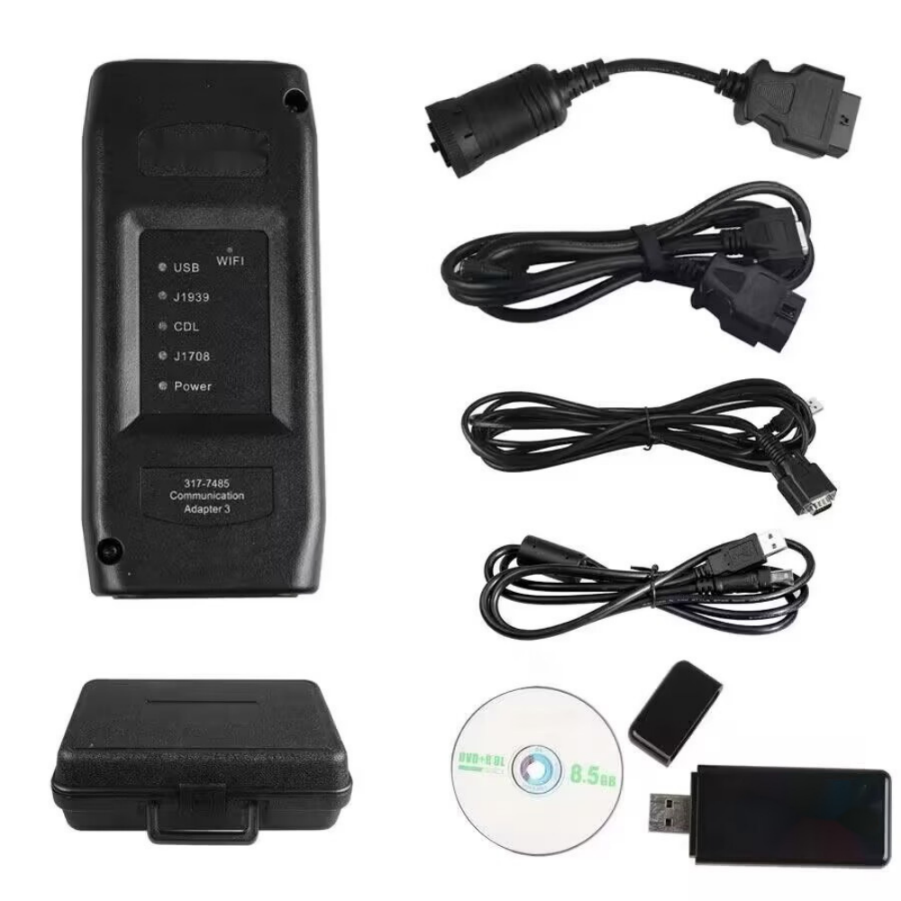 CAT ET3 Adapter Truck Diagnostic Tool With WIFI CAT Caterpillar ET 2024A 2019A Diagnostic Adapter III-7