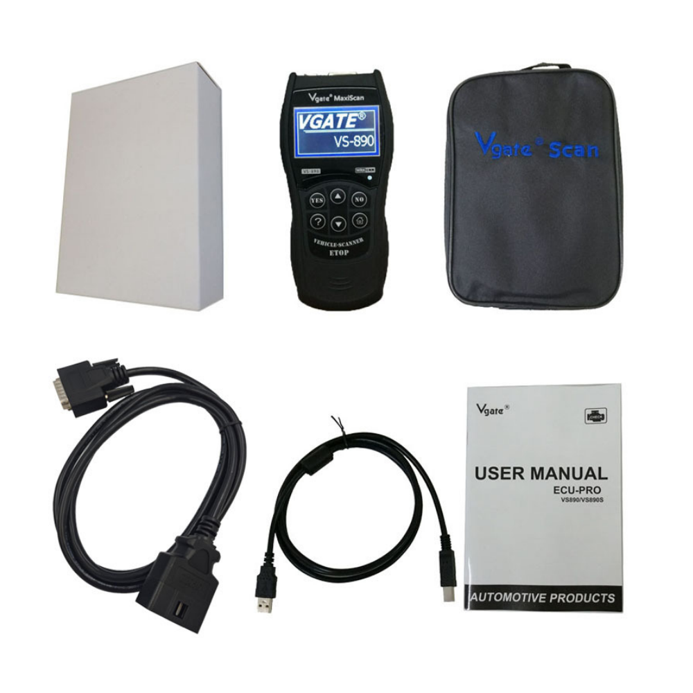 Vgate  Maxiscan VS890 Diagnostic Tool Auto Scanner Vgate OBD2 CAN-BUS Fault Car Code Reader