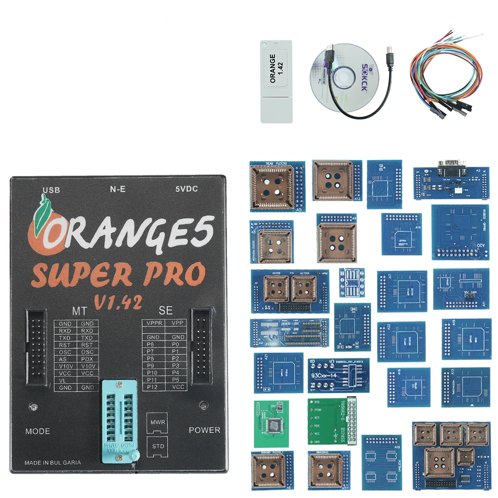 Orange5 Programmer Version V1.42 Orange 5 Super Pro Professional ECU Programming Device Activate Full Authorization