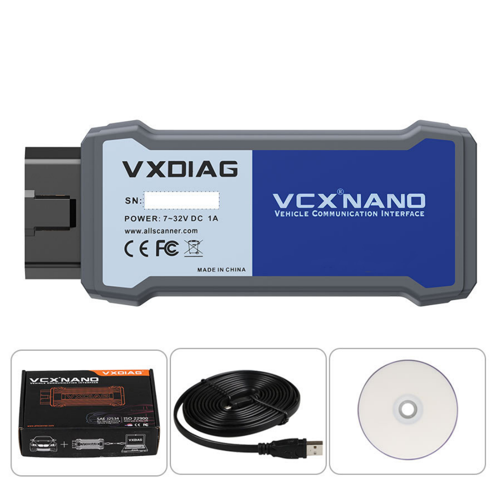 VXDIAG NANO NX600Pro for GM USB WiFi Code Reader Car OBD2 Diagnostic Tool Programming ECU Coding for Opel Buick Chevrolet