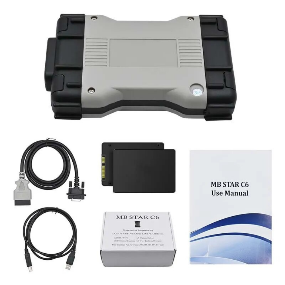 V2024.03 Mb Star C6 DOIP Diagnostic Tool With Software Update Online Programming  For BENZ