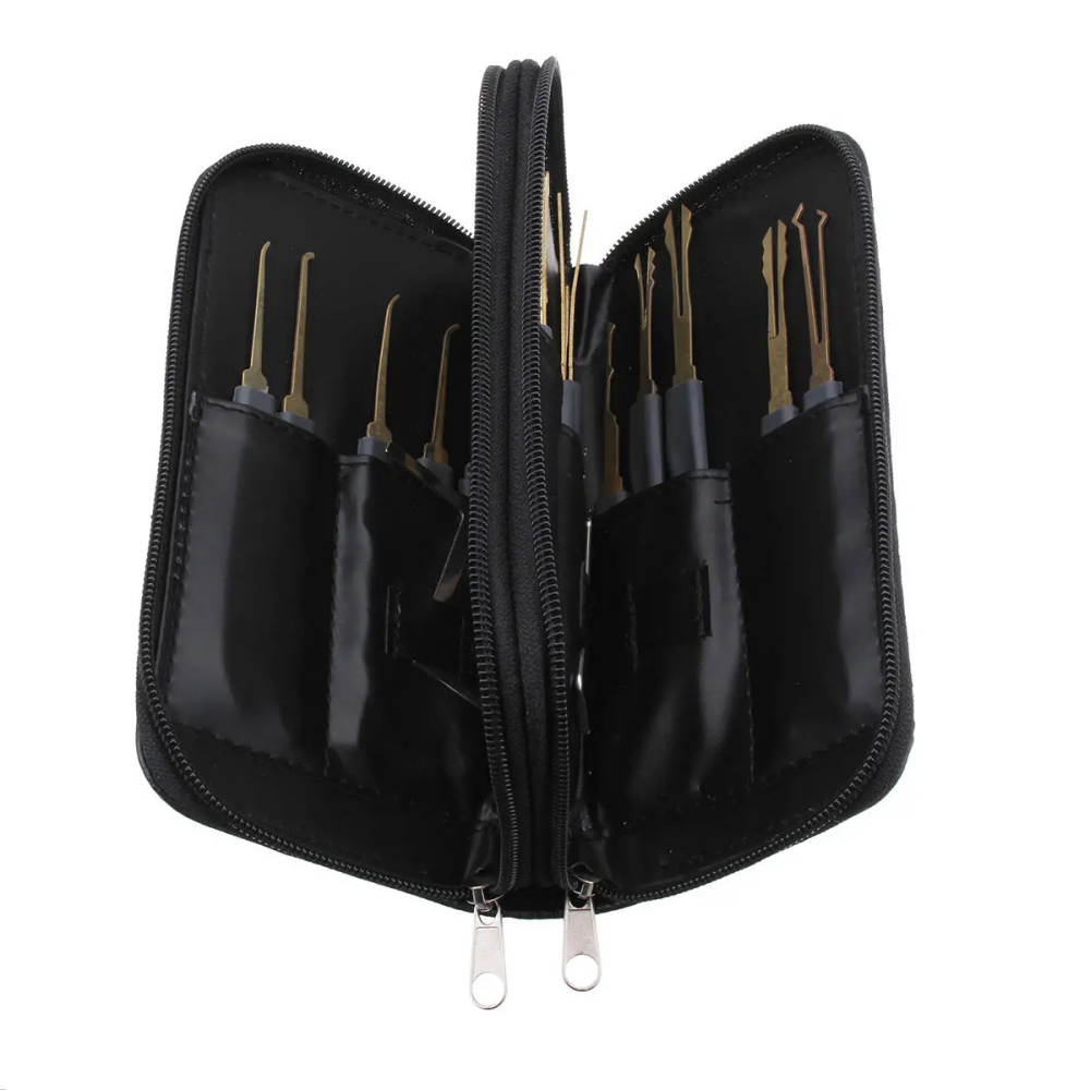 Lock Picks 24Pcs Padlock Set Training Tool Transparent Practice Locksmith Tool