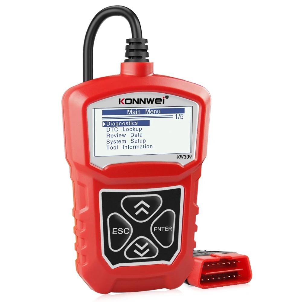 KONNWEI KW309 Elm327 Obd2 Scanner for Auto Obd 2 Car Diagnostic Tool Automotive Scanner