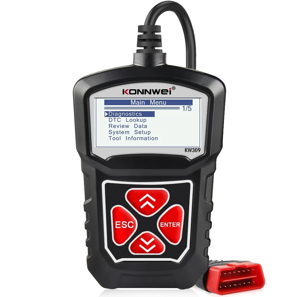 KONNWEI KW309 Elm327 Obd2 Scanner for Auto Obd 2 Car Diagnostic Tool Automotive Scanner