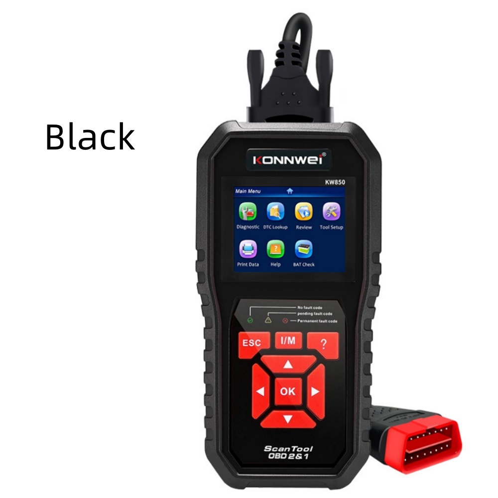KONNWEI KW850 Car OBDII Scanner Professional Auto Diagnostic Tools OBDII Engine System Check Code Reader DTC