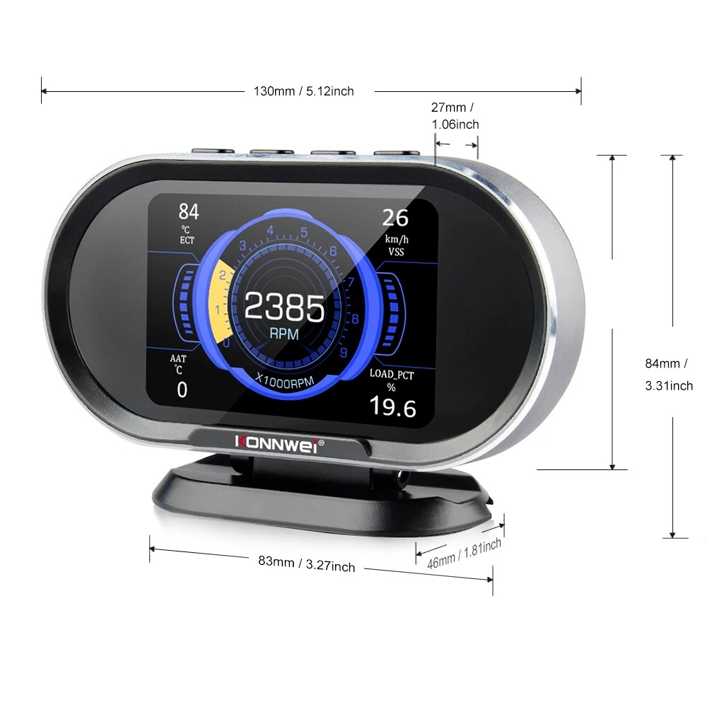 KONNWEI KW206 OBD2 Computer Auto Car Digital Computer OBD 2 Display