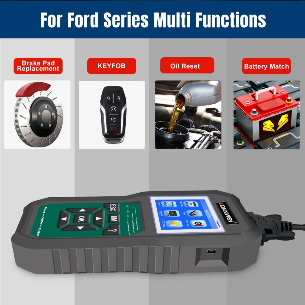 KONNWEI KW470 OBD2 Professional Diagnostic Tool for Ford Series