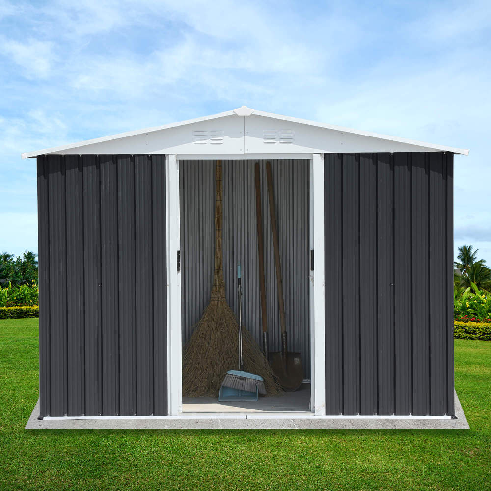 8x6 FT Apex Roof Outdoor Storage Shed