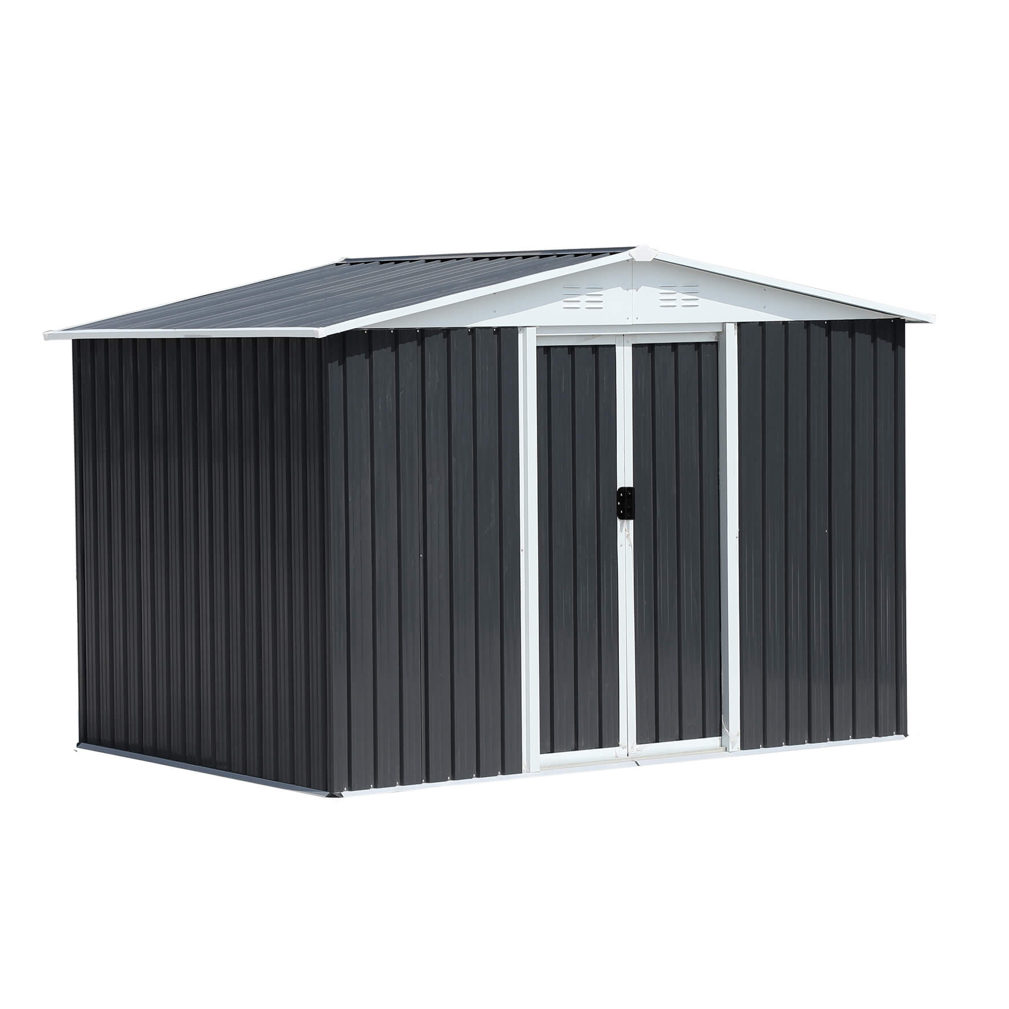 8x6 FT Apex Roof Outdoor Storage Shed