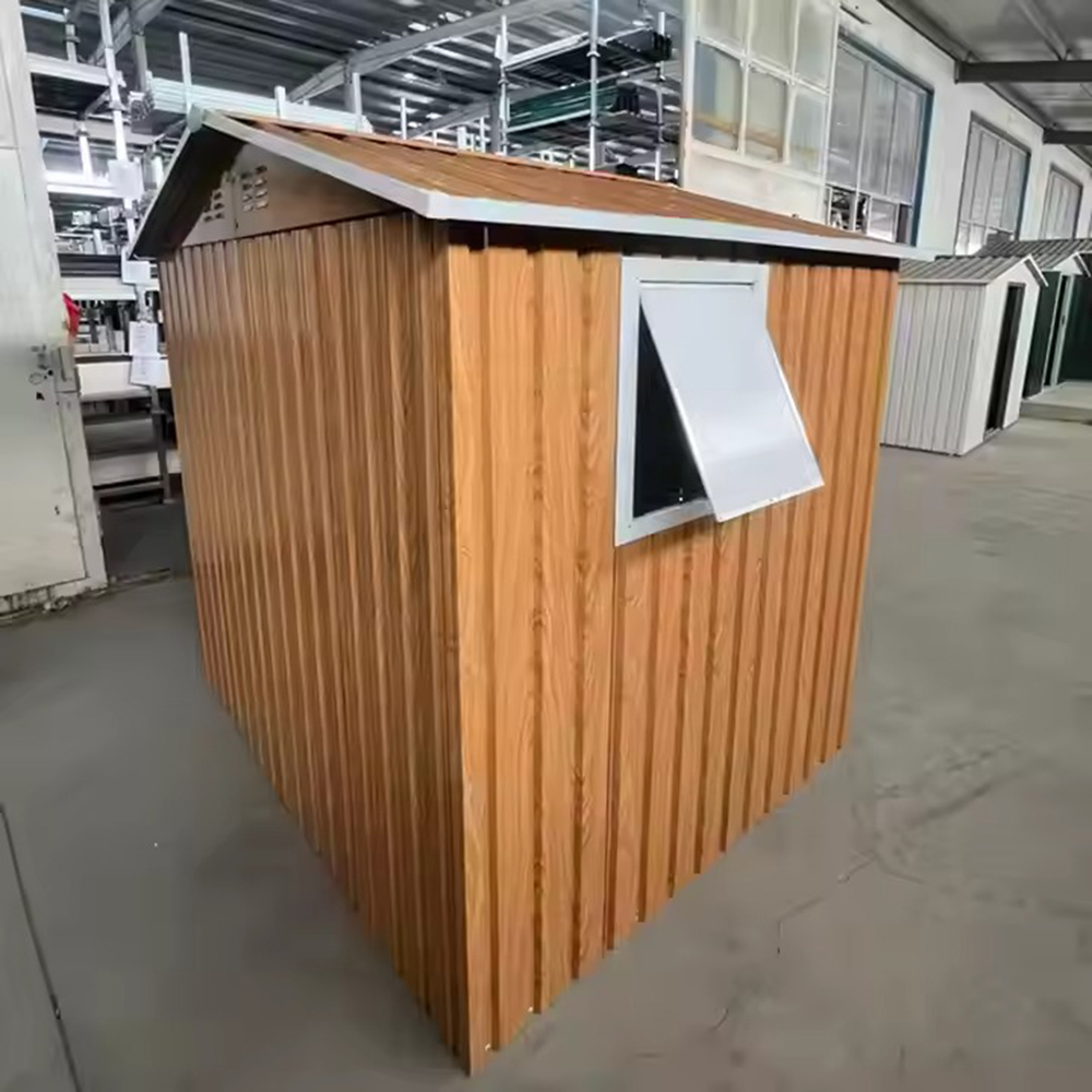 6x4FT Metal Outdoor Garden Storage Shed