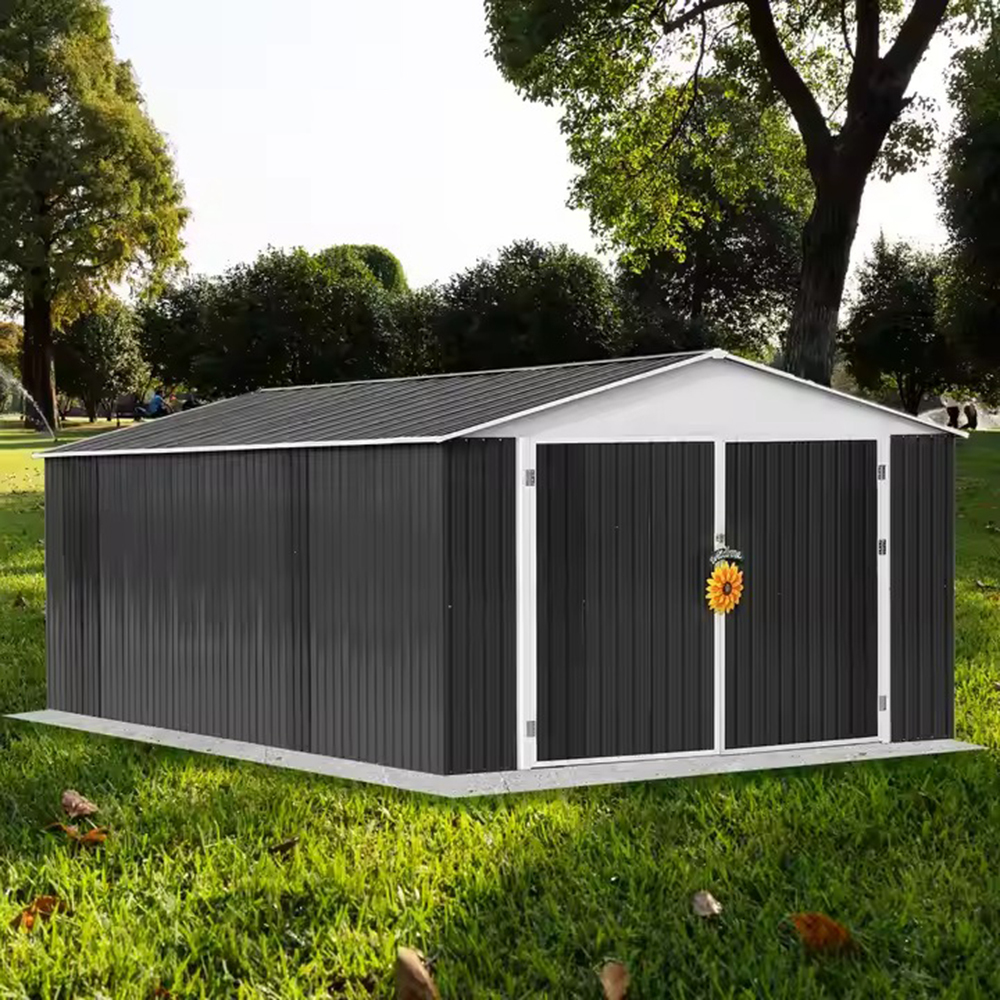 12x19FT Metal Car Storage Garage