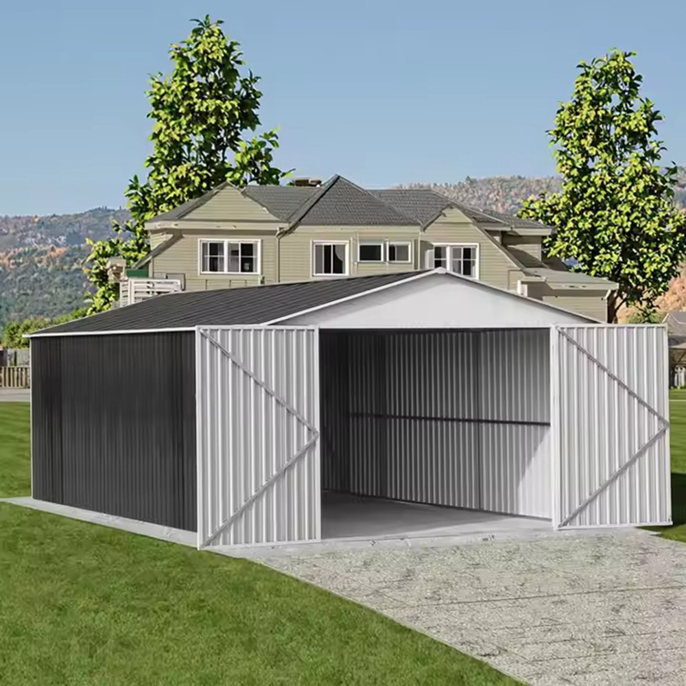 12x19FT Metal Car Storage Garage