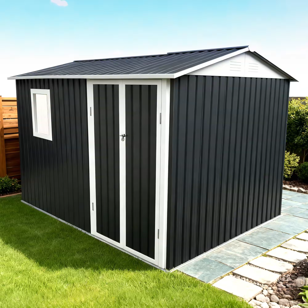 Large Galvanised Shed