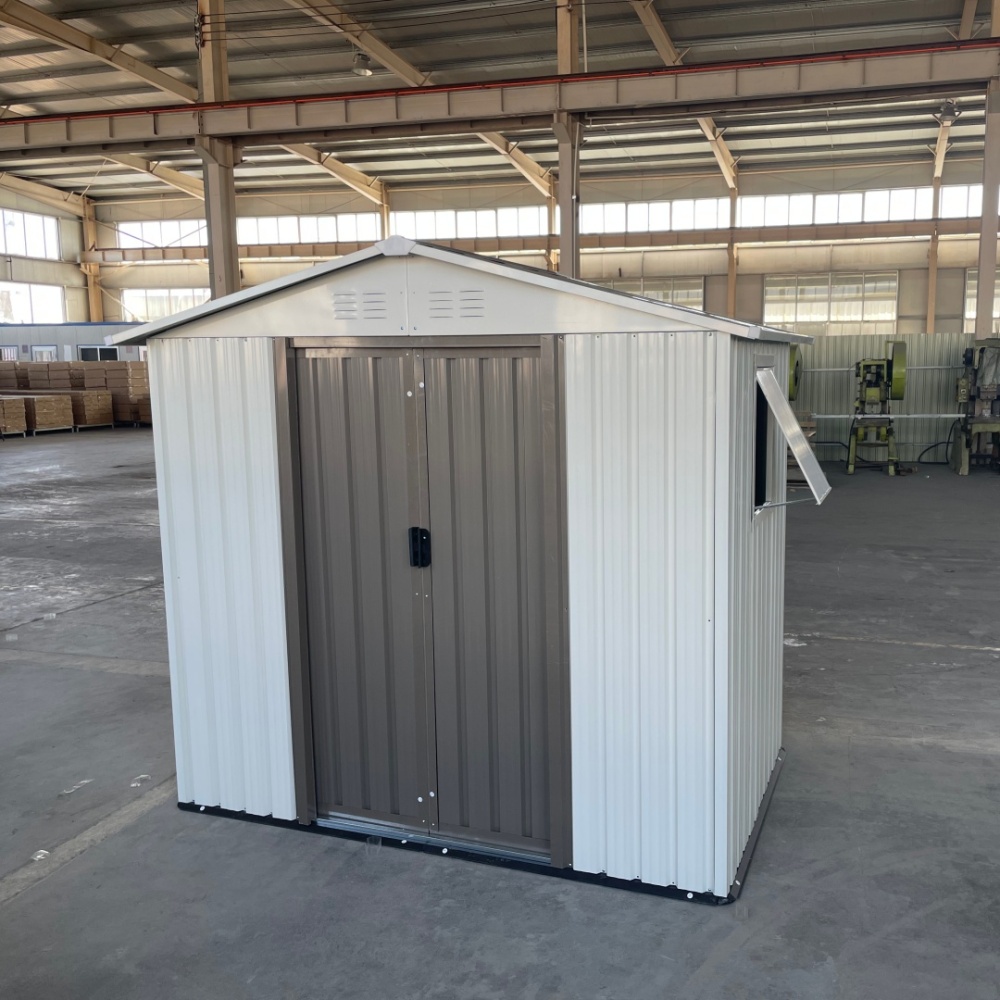 steel frame garden shed