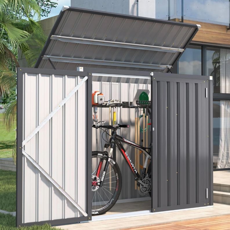 Outdoor Bike Storage Shed