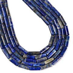 Lapis Lazuli Tubes, Approx 4x13mm, 38cm/strand