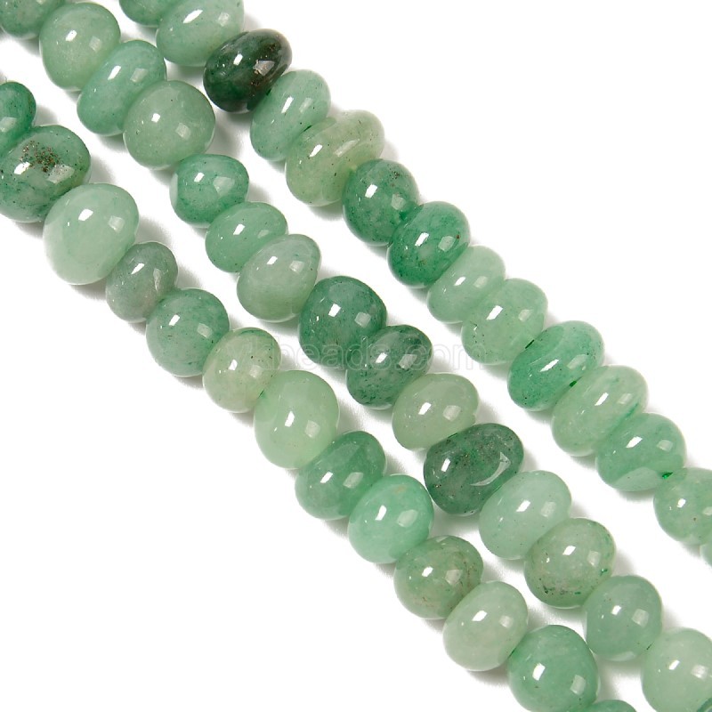 Green Aventurine Nuggets, Approx 6-8mm~8-10mm, 38cm/strand