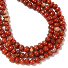 Red Jasper Nuggets, Approx 6-8mm~8-10mm, 38cm/strand