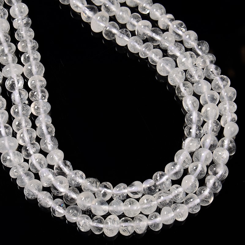 Clear Quartz Nuggets, Approx 6-8mm~8-10mm, 38cm/strand