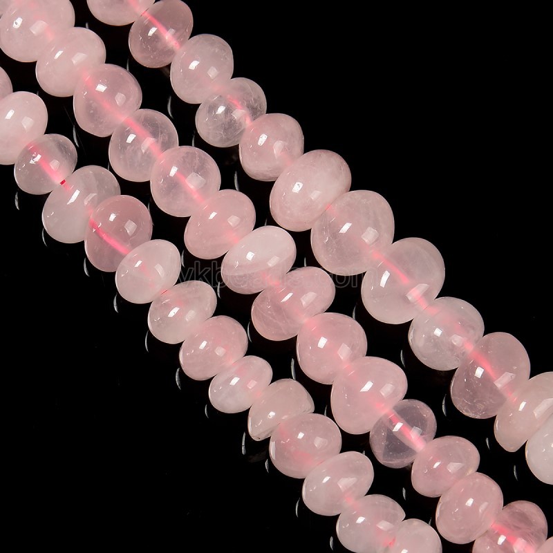 Rose Quartz Nuggets, Approx 6-8mm~8-10mm, 38cm/strand