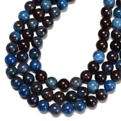 Blue Opal Smooth Rounds, Approx 6-10mm, 38cm/strand
