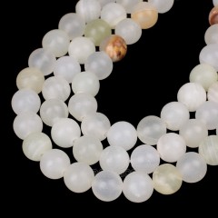 Afghanistan Jade Smooth Rounds, Approx 4-10mm, 38cm/strand