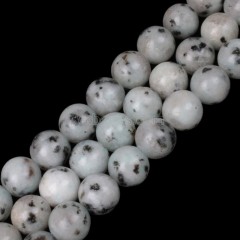 Kiwi Jasper Smooth Rounds, Approx  4-12mm, 38cm/strand