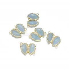 Dyed Aqua Blue Jade