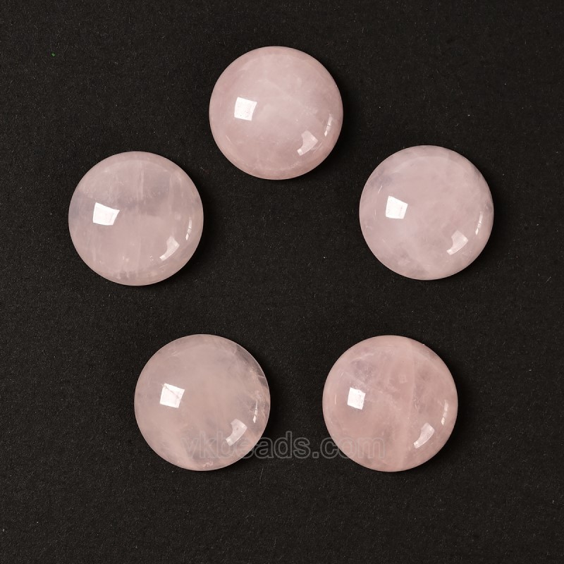 Natural Gemstone Smooth Round Cabochons, Approx 6-25mm(±0.2mm), Sell by Piece