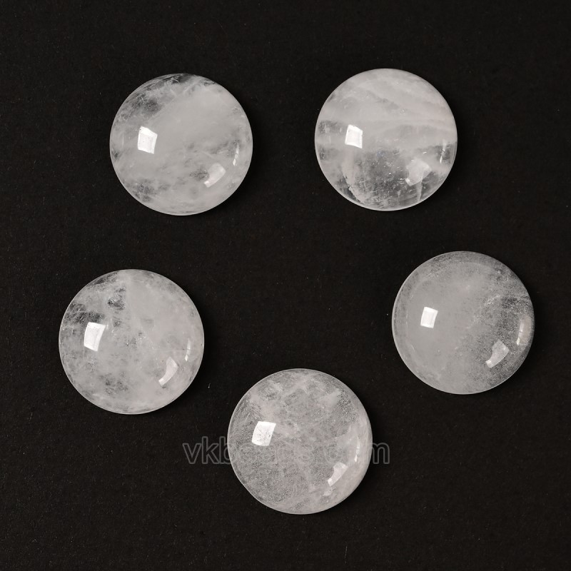 Natural Gemstone Smooth Round Cabochons, Approx 6-25mm(±0.2mm), Sell by Piece