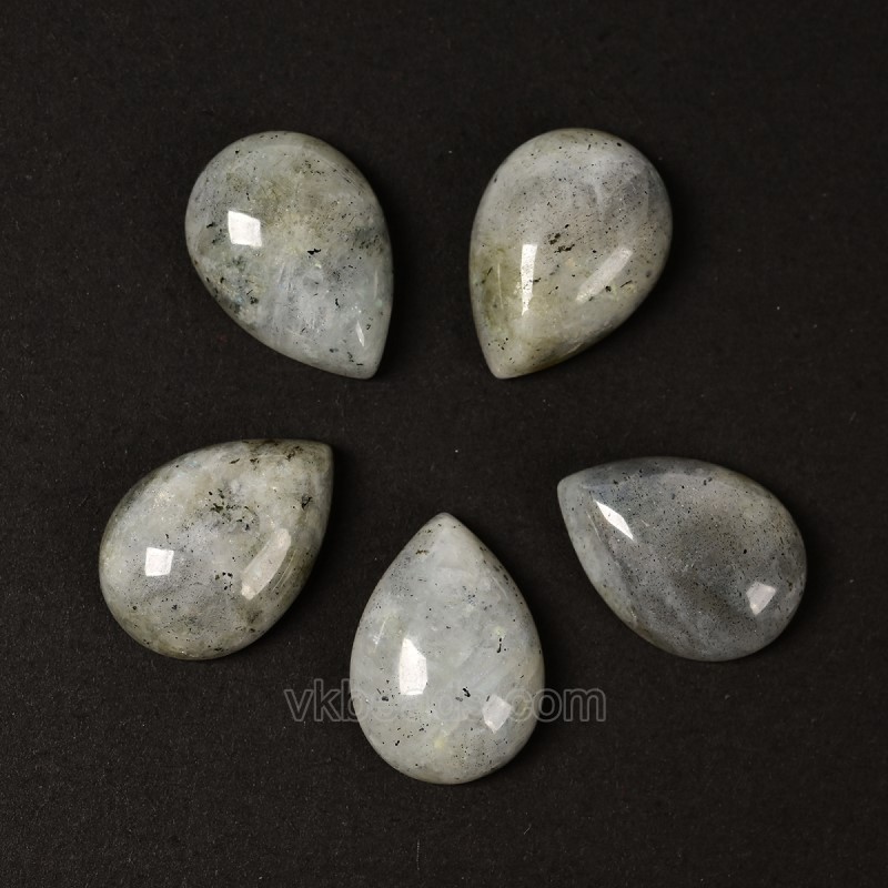 Natural Gemstone Smooth Tear Drop Cabochons, Approx 6x8-30x40mm(±0.2mm), Sell by Piece