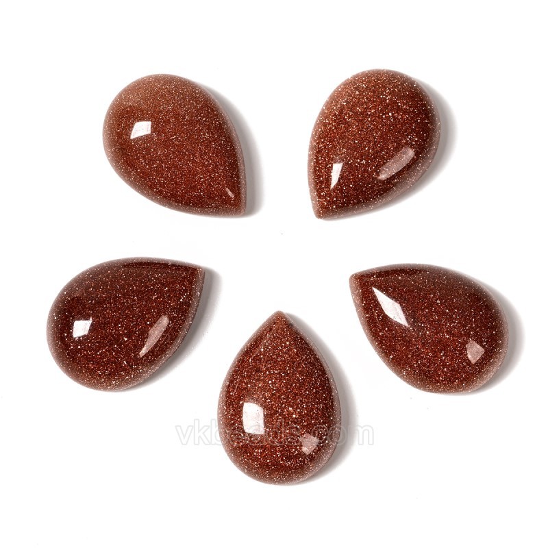 Dyed/Synthetic Gemstone Smooth Tear Drop Cabochons, Approx 6x8-30x40mm(±0.2mm), Sell by Piece