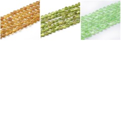 Cats Eye Through-drilled Smooth Puffy Hearts, Approx 8mm, 38cm/strand
