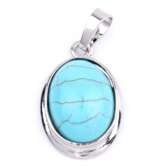 Blue Turquoise(Dyed Magnesite)