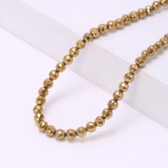 Hematite Faceted Round Beads Strands, Sharp Facet, Approx 2-20mm, 38cm/strand